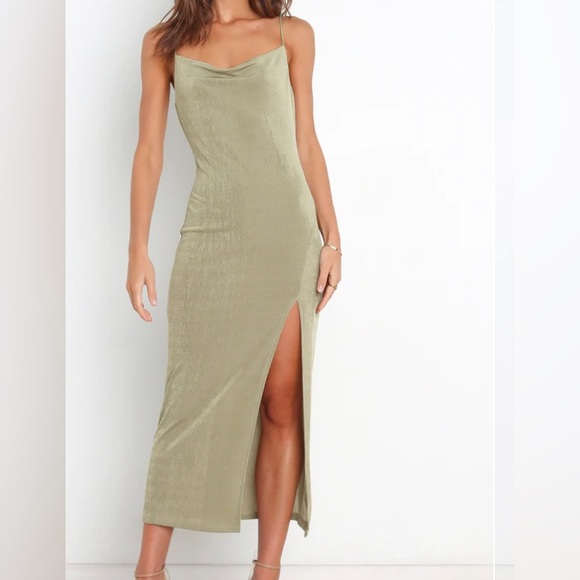 Petal & Pup Dresses & Skirts - NWT Petal & Pup Diani Dress - Olive, Size 4.